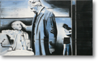 "Frühlingsstimmen 5", Öl auf Leinwand, 70x115 cm