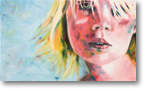 "how can I find true love and happiness in the present world VII", Öl auf Leinwand, 90x150 cm