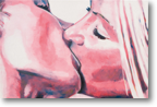 "how can I find true love and happiness in the present world VI", Öl auf Leinwand, 100x150 cm