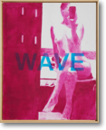 "WAVE", Öl auf Leinwand, 80 x 100 cm